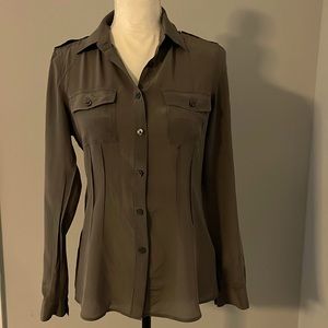 Banana Republic Silk Women’s Button Down